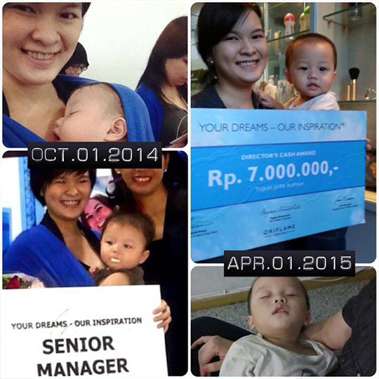 Dian Gunawan bersama Anak